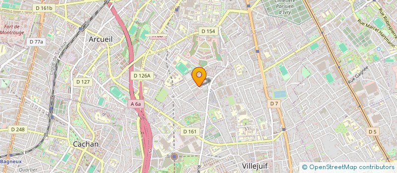 localisation de l'entreprise CLEAN TRANSPORT SERVICES  VILLEJUIF