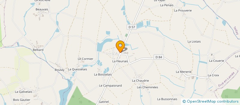 localisation de l'entreprise CLEAN UP à ERCE-EN-LAMEE
