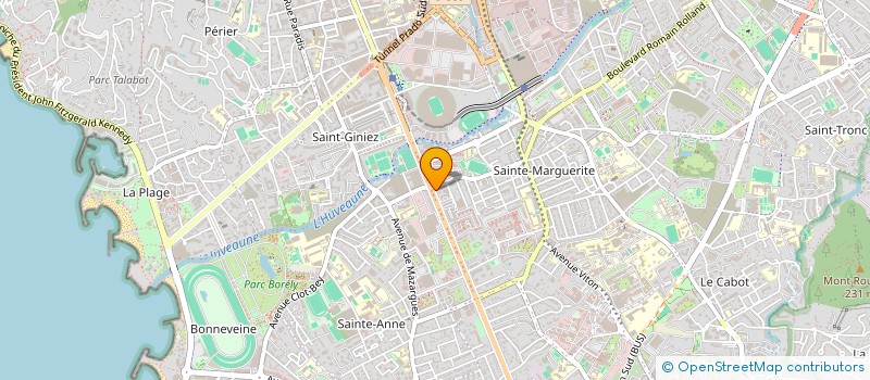 localisation de l'entreprise CLEAN'UP à MARSEILLE