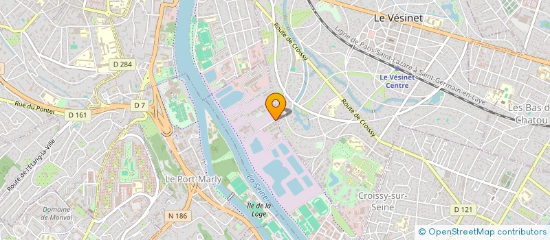 localisation de l'entreprise CLEAN UP à CROISSY-SUR-SEINE