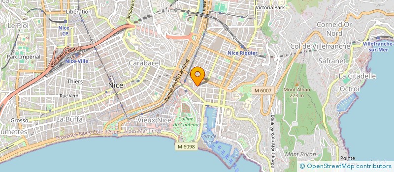 localisation de l'entreprise CLEAN UP NETTOYAGE à NICE