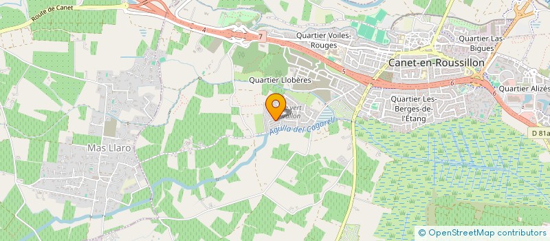 localisation de l'entreprise CLEAN-UP RIVERS  CANET-EN-ROUSSILLON