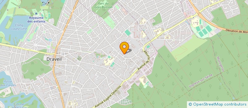 localisation de l'entreprise CLEAN UP SERVICES à DRAVEIL