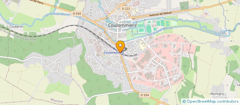 localisation de l'entreprise CLEAN WASH à COULOMMIERS