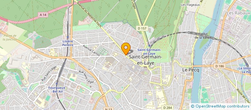 localisation de l'entreprise CLEAN WASH  SAINT-GERMAIN-EN-LAYE