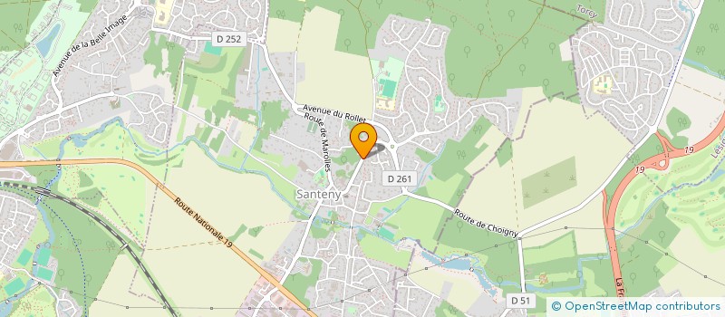 localisation de l'entreprise CLEAN WASH BOISSY  SANTENY