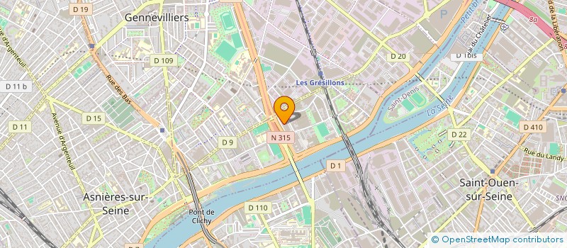 localisation de l'entreprise CLEAN WAVE à ASNIERES-SUR-SEINE