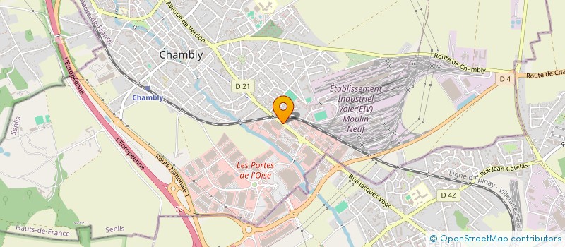 localisation de l'entreprise CLEAN WEAR  CHAMBLY