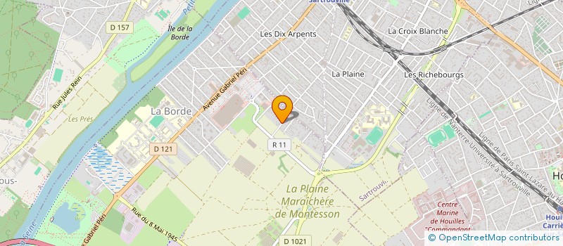 localisation de l'entreprise CLEAN WORK à MONTESSON