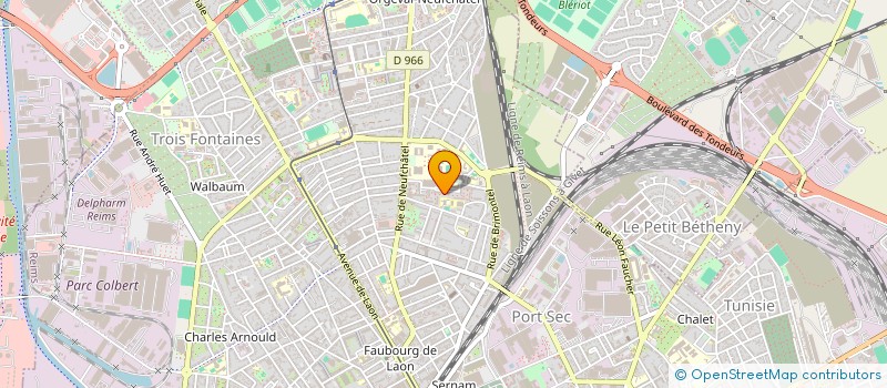 localisation de l'entreprise CLEAN'Z  REIMS