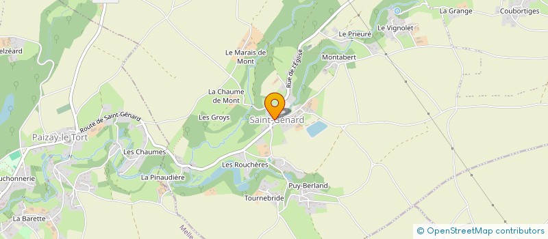 localisation de l'entreprise CLEANAUTO 79 à MELLE