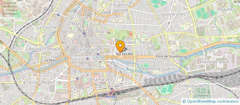 localisation de l'entreprise CLEANBIKE CLUB  RENNES