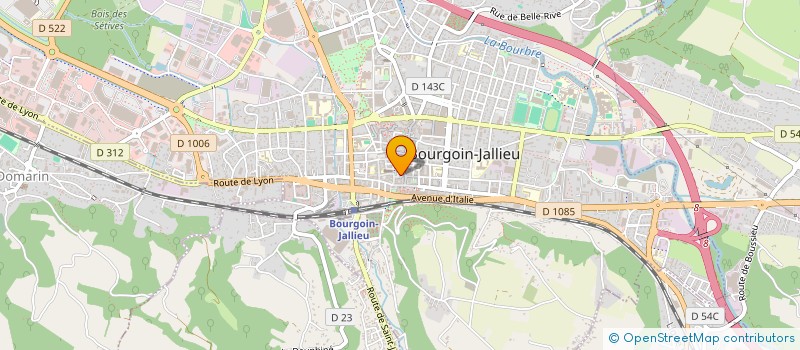 localisation de l'entreprise CLEANE à BOURGOIN-JALLIEU