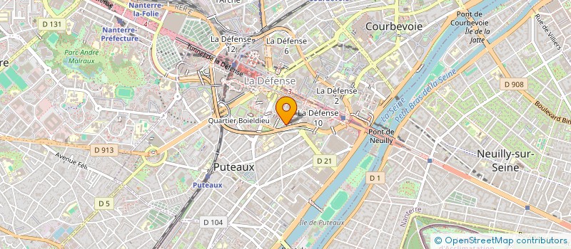 localisation de l'entreprise CLEANEA à PUTEAUX