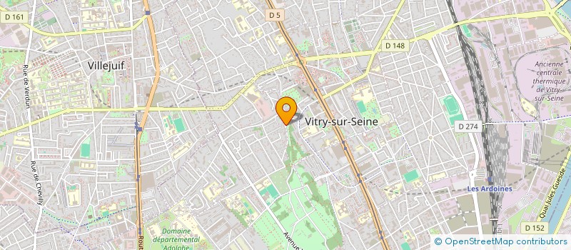 localisation de l'entreprise CLEANENCE à VITRY-SUR-SEINE