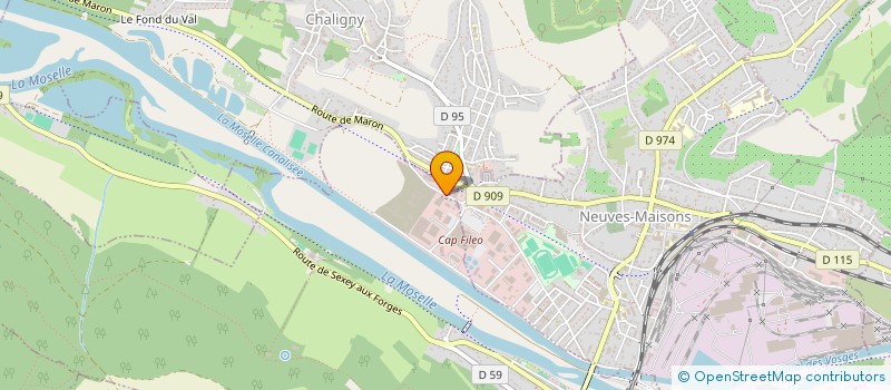 localisation de l'entreprise CLEANEO  NEUVES-MAISONS