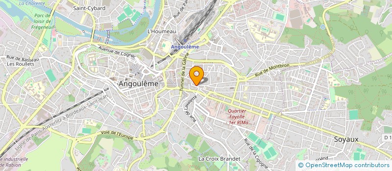 localisation de l'entreprise CLEANEOL N.A. à ANGOULEME