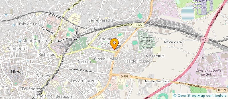 localisation de l'entreprise CLEANER'S  NIMES