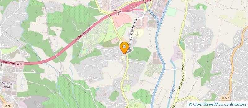 localisation de l'entreprise CLEANER SERVICE à FREJUS