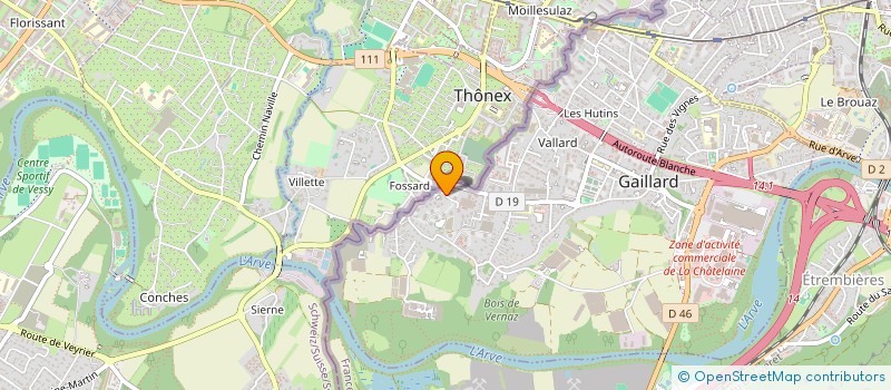 localisation de l'entreprise CLEANER SERVICES  GAILLARD