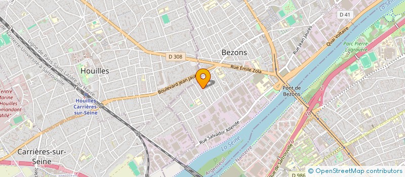 localisation de l'entreprise CLEANER SWIFT à BEZONS