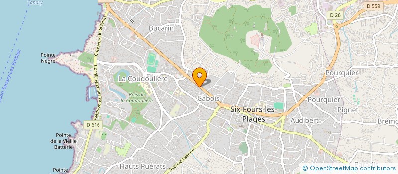 localisation de l'entreprise CLEANERS EXTREME à SIX-FOURS-LES-PLAGES