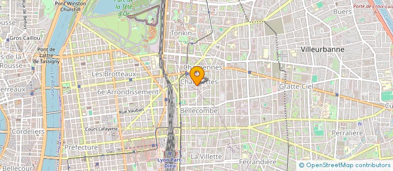 localisation de l'entreprise CLEANET  VILLEURBANNE