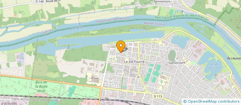 localisation de l'entreprise CLEANET SERVICES à MANTES-LA JOLIE
