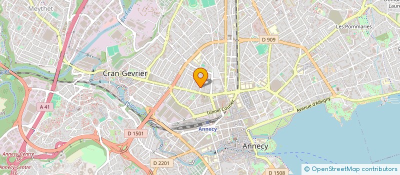 localisation de l'entreprise CLEANETIK & CO à ANNECY
