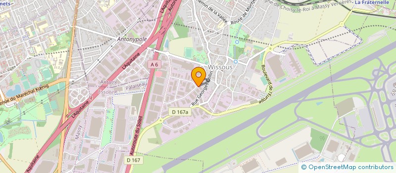 localisation de l'entreprise CLEANFIX FRANCE à WISSOUS