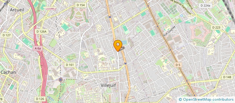 localisation de l'entreprise CLEANIK'S  VILLEJUIF