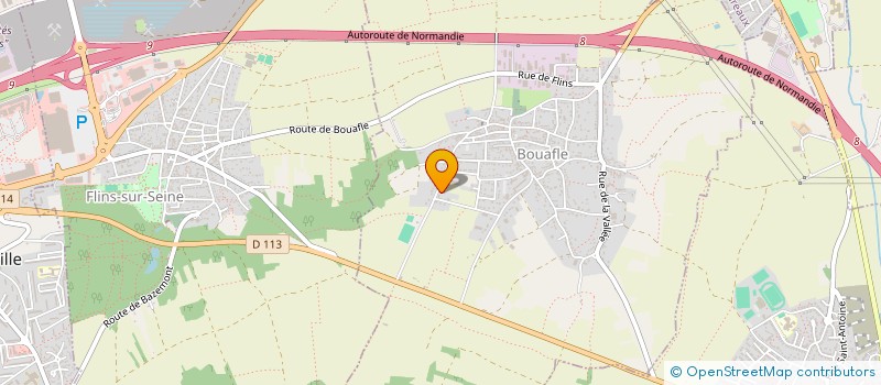 localisation de l'entreprise CLEANING AND ASSOCIATED SERVICES à BOUAFLE