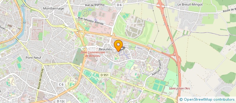 localisation de l'entreprise CLEANING COQUILLE  POITIERS