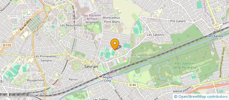 localisation de l'entreprise CLEANING EUROPE SERVICE à SEVRAN
