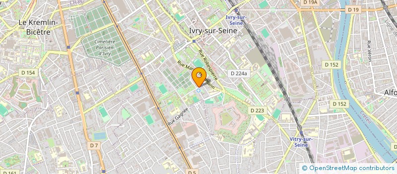 localisation de l'entreprise CLEANING GROUP à IVRY-SUR-SEINE