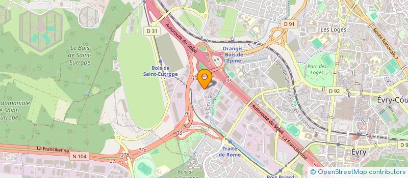 localisation de l'entreprise CLEANING SERVICES  RIS-ORANGIS