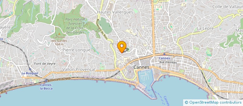 localisation de l'entreprise CLEANING SOLUTIONS à CANNES