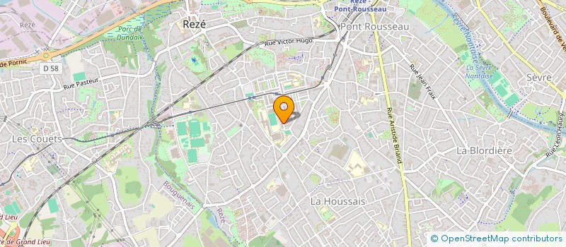 localisation de l'entreprise CLEANING SOLUTIONS à REZE