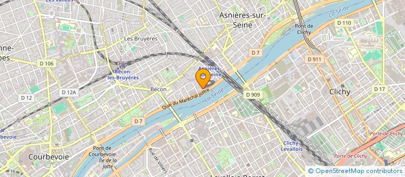 localisation de l'entreprise CLEANING STAR à COURBEVOIE
