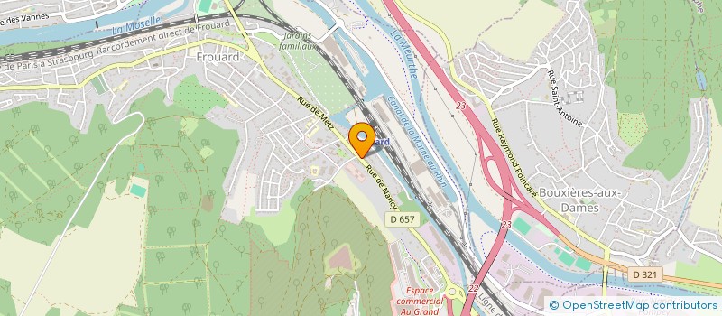 localisation de l'entreprise CLEANING SYSTEM MAINTENANCE  FROUARD