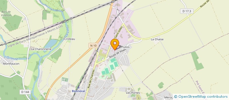 localisation de l'entreprise CLEANING TOOL CONCEPT  BONNEVAL