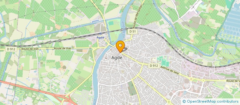 localisation de l'entreprise CLEANINI à AGDE