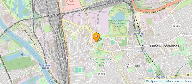 localisation de l'entreprise CLEANITECH  VALENTON