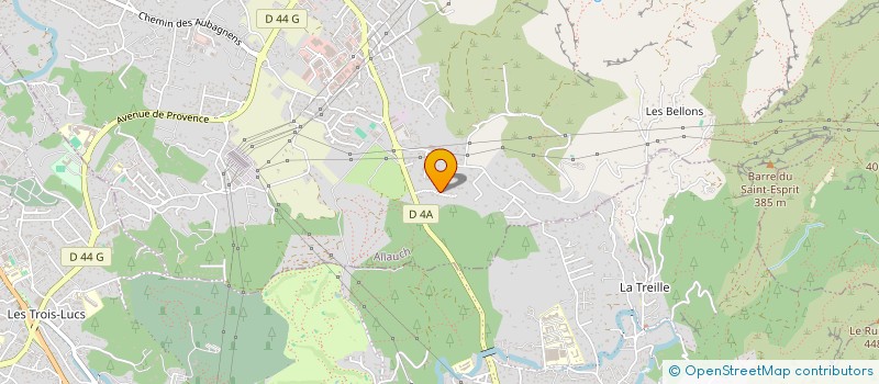 localisation de l'entreprise CLEANNA DO  ALLAUCH