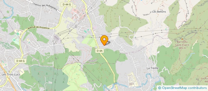 localisation de l'entreprise CLEANNA SOL  ALLAUCH