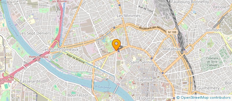 localisation de l'entreprise CLEANNET INDUSTRIES & PROPRETE à TOULOUSE