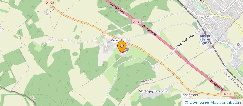 localisation de l'entreprise CLEANOR  BORNEL