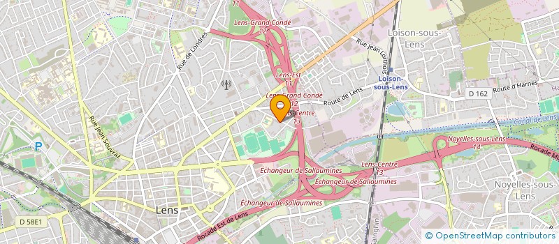 localisation de l'entreprise CLEANPRO  LENS