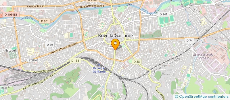 localisation de l'entreprise CLEANPRO19  BRIVE-LA-GAILLARDE
