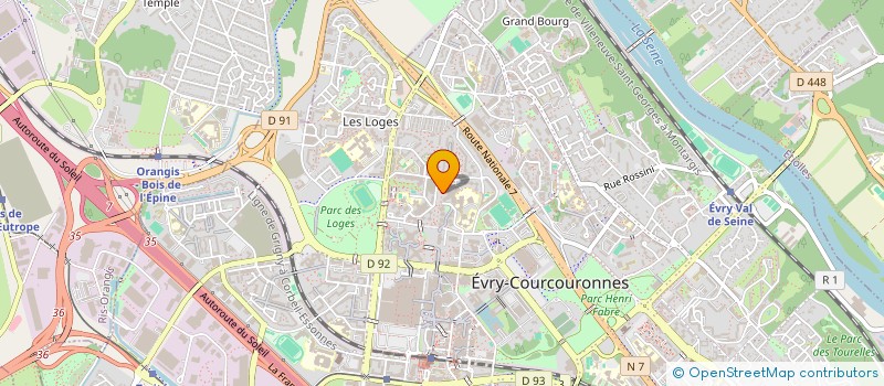 localisation de l'entreprise CLEANPY SARL à EVRY-COURCOURONNES